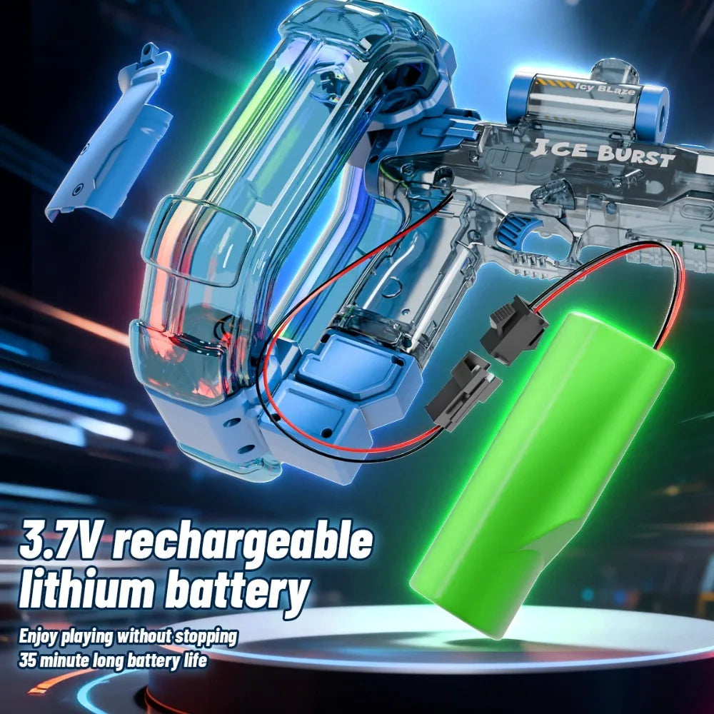 Electric Water Blaster 750ML - Rechargeable Battery 🔫