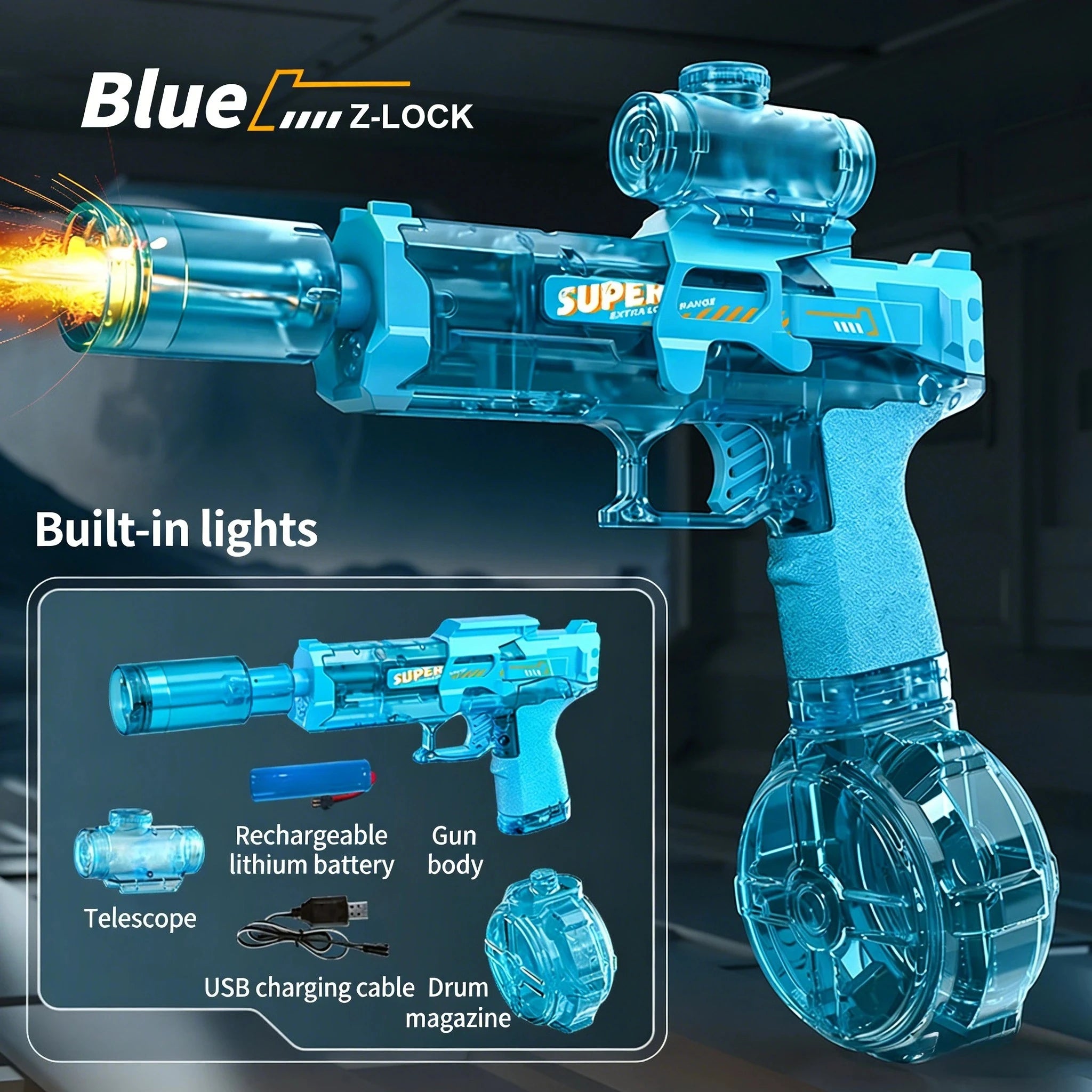 Electric Water Gun - Automatic