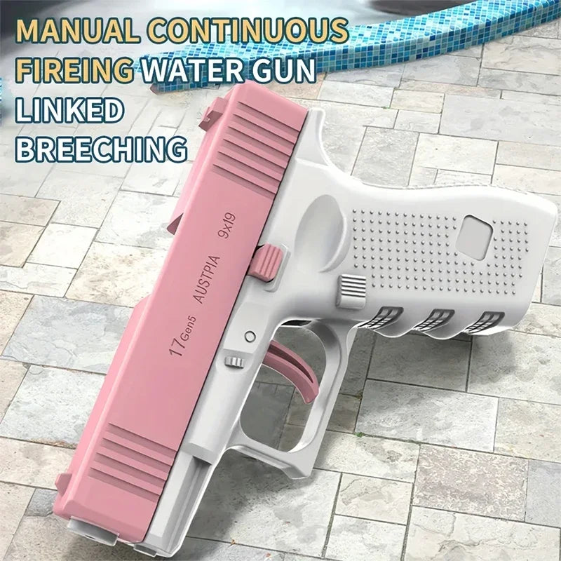 Manual Water Gun - Continuous Fire 💦