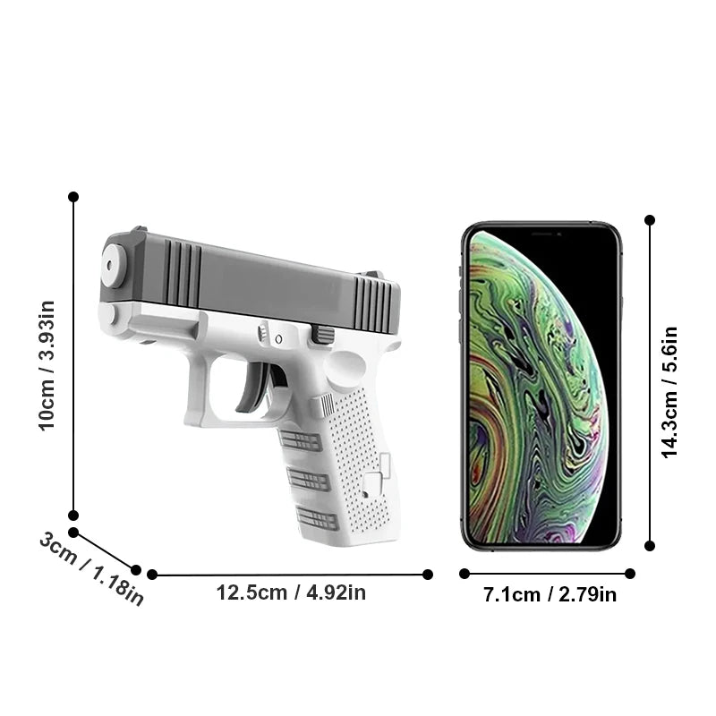 Manual Water Gun - Continuous Fire 💦