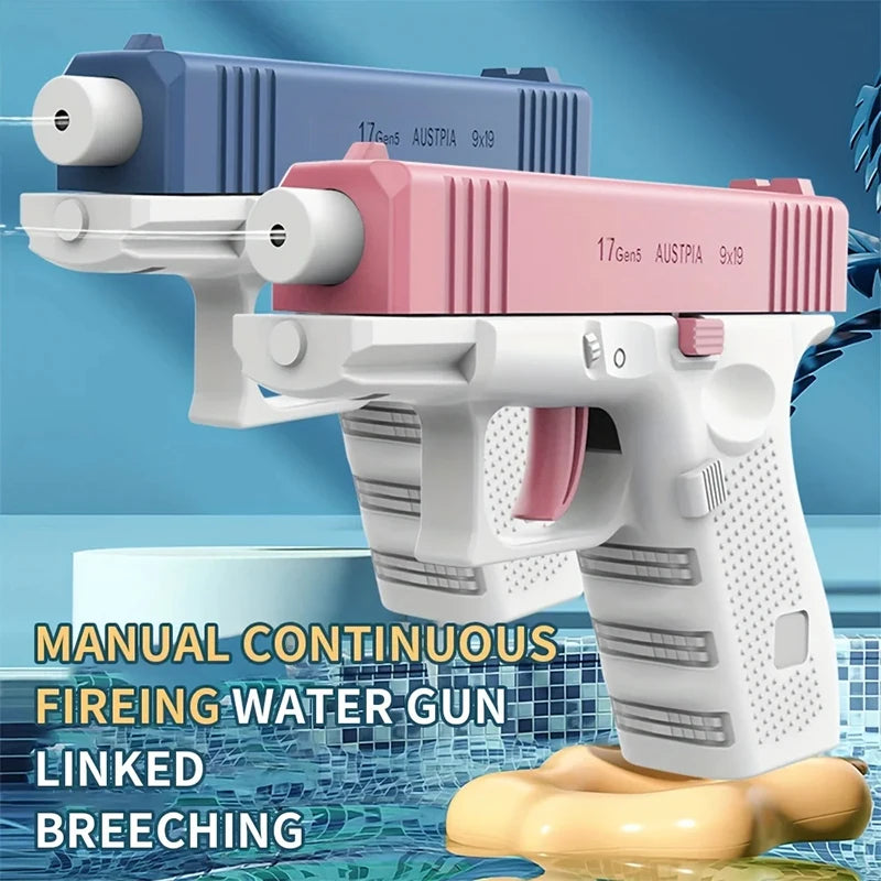 Manual Water Gun - Continuous Fire 💦